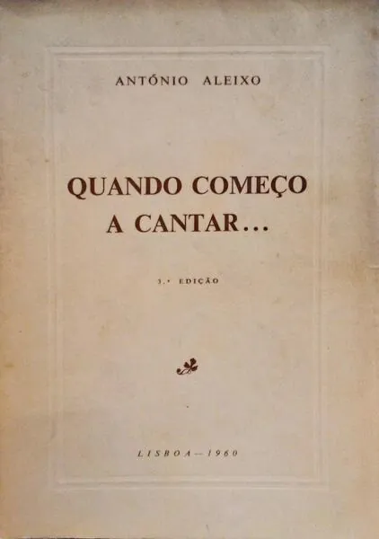 Quando Começo a Cantar...