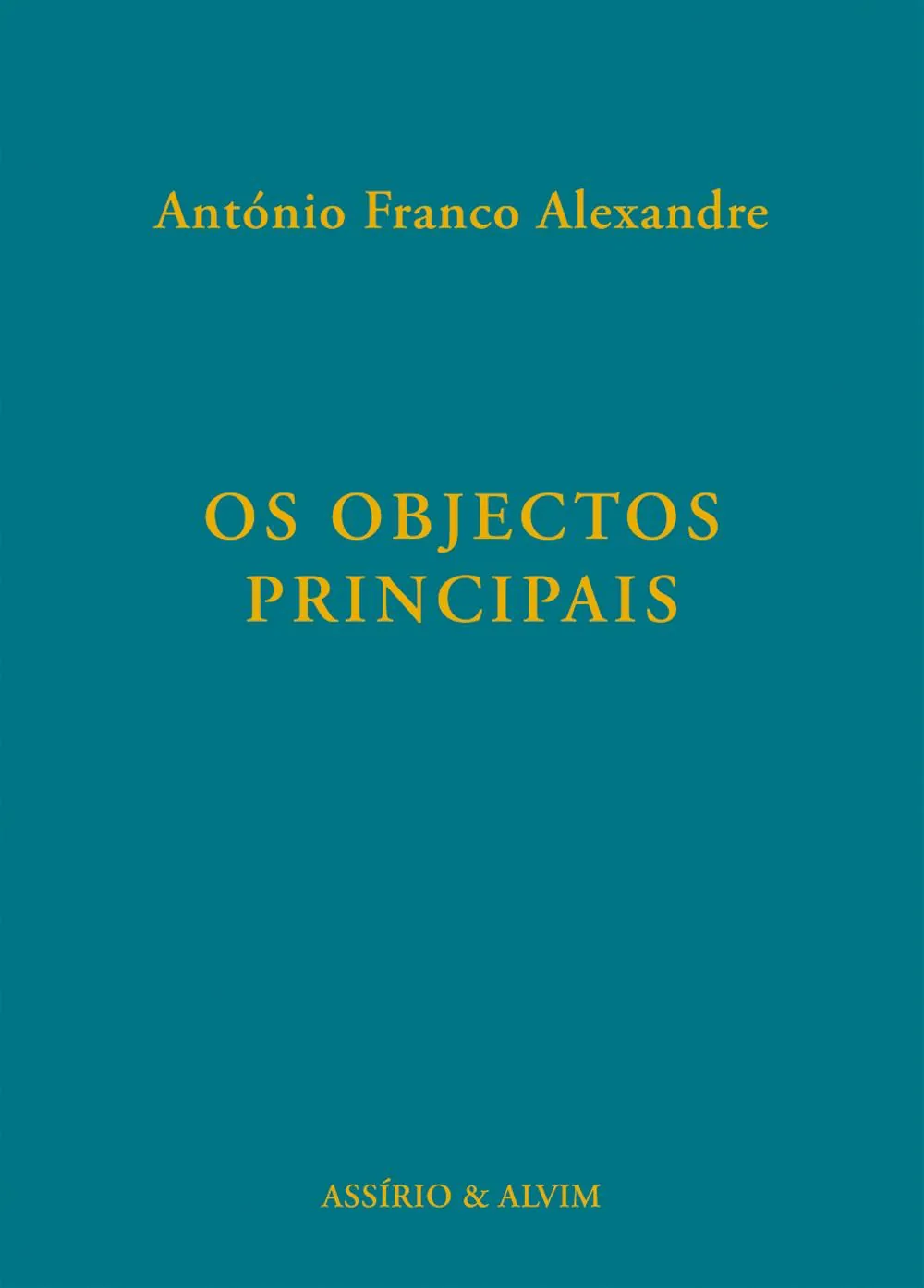 Os objectos principais
