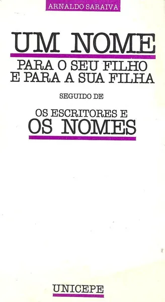 Um Nome para o Seu Filho e para a Sua Filha