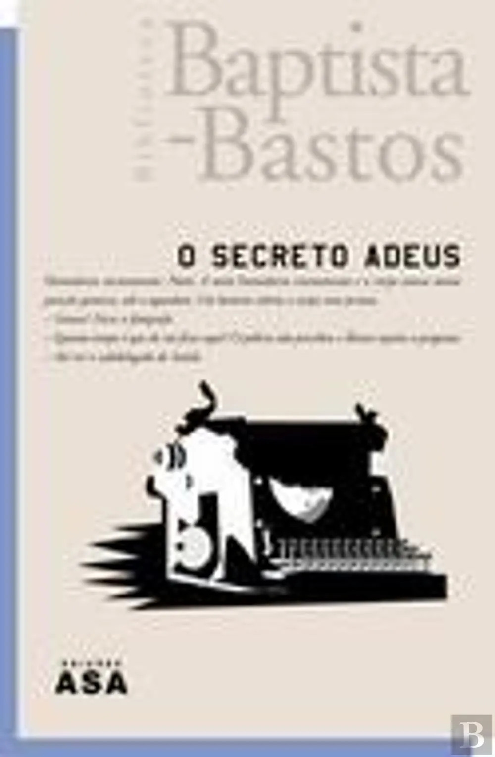 O secreto adeus