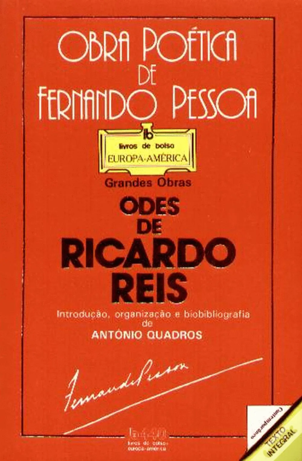 Odes de Ricardo Reis