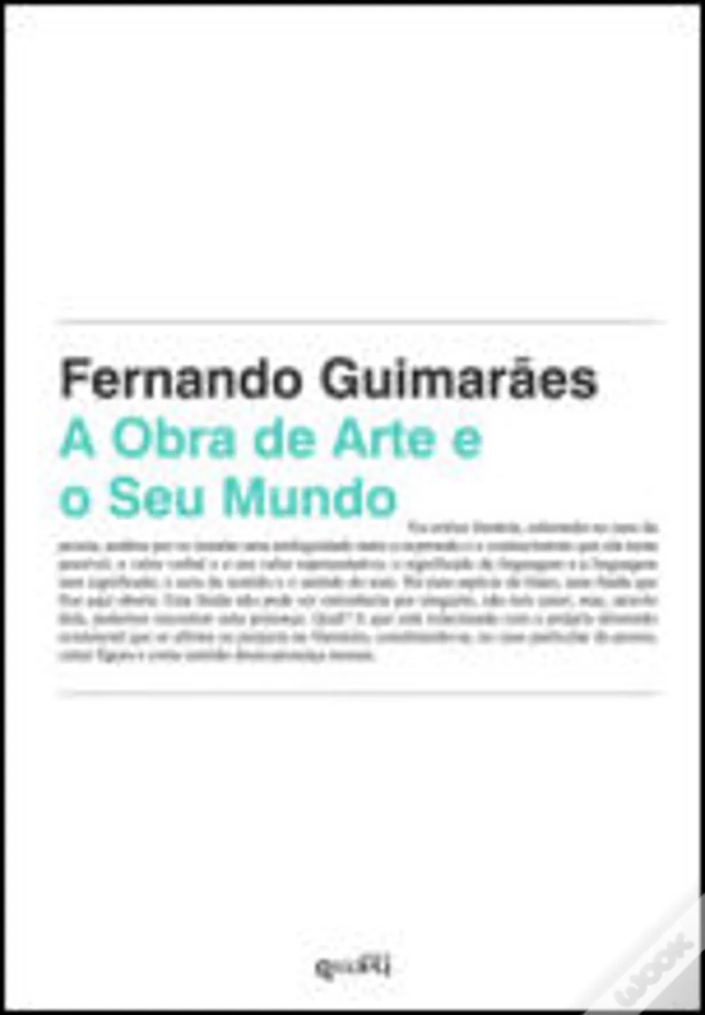 A obra de arte e o seu mundo