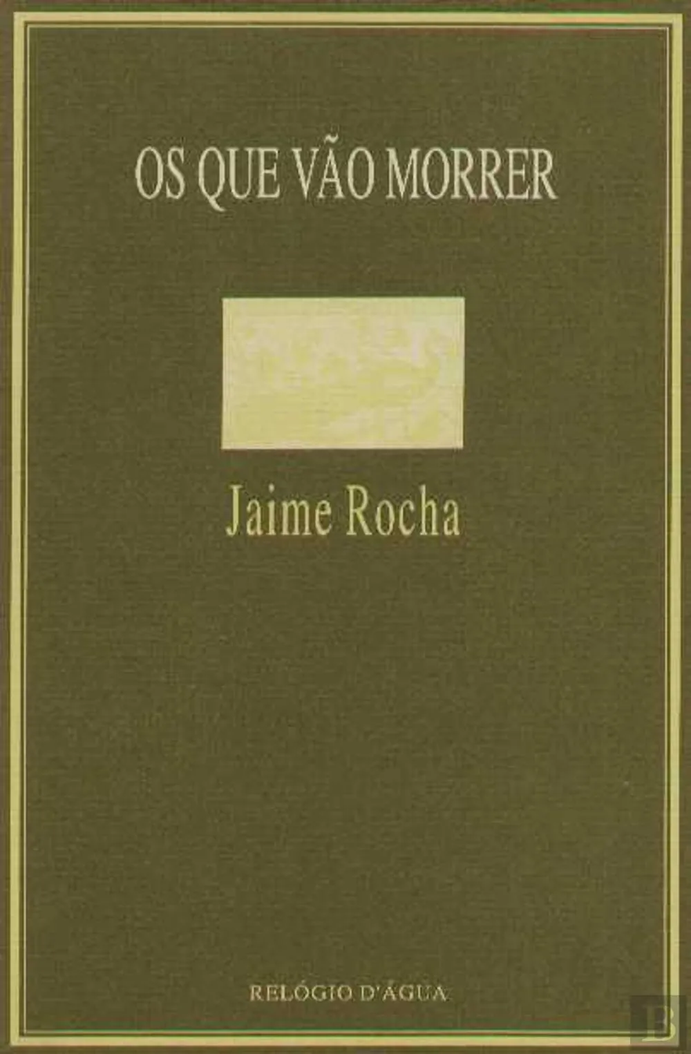 Os que vão morrer