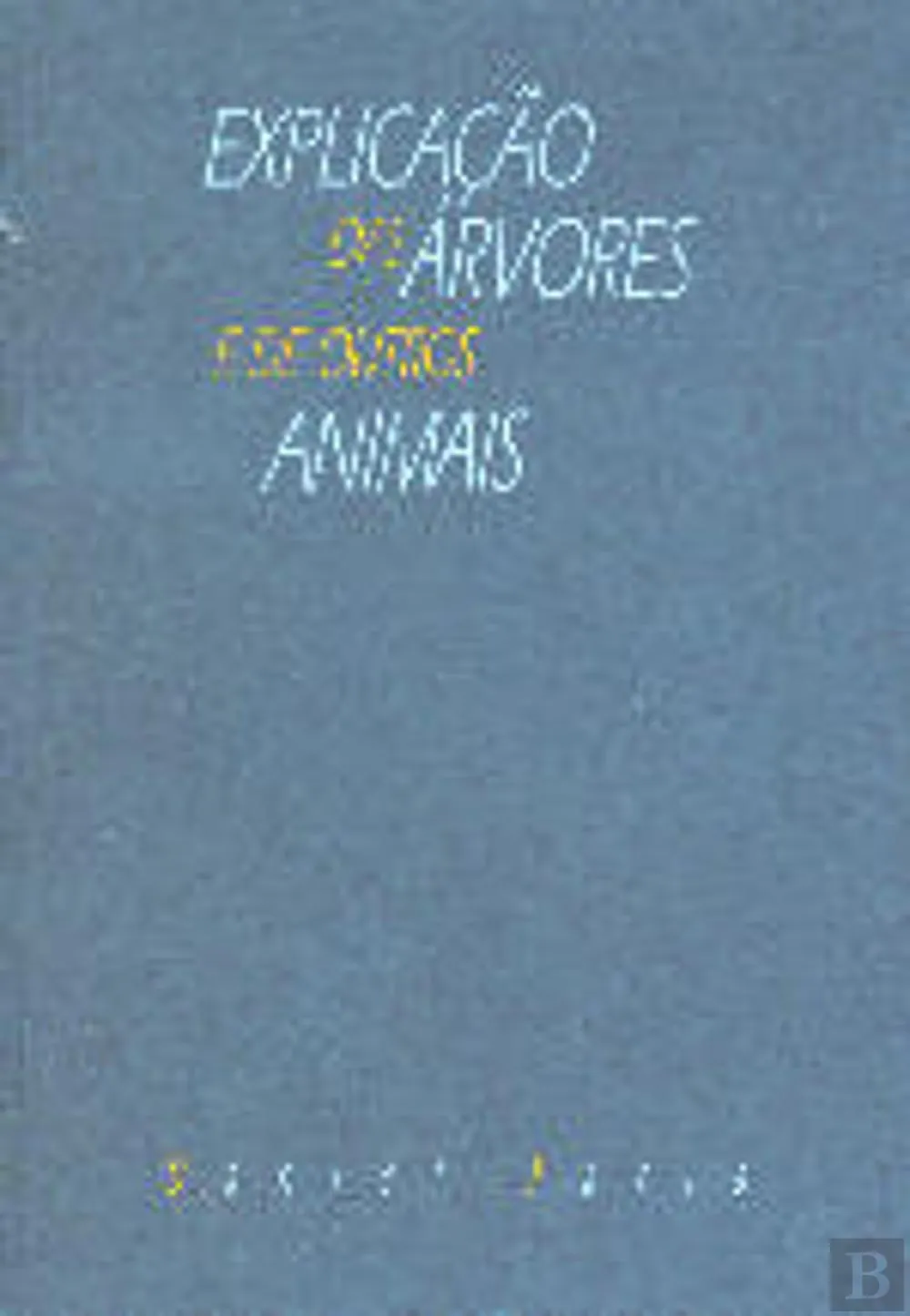 Explicação das árvores e de outros animais