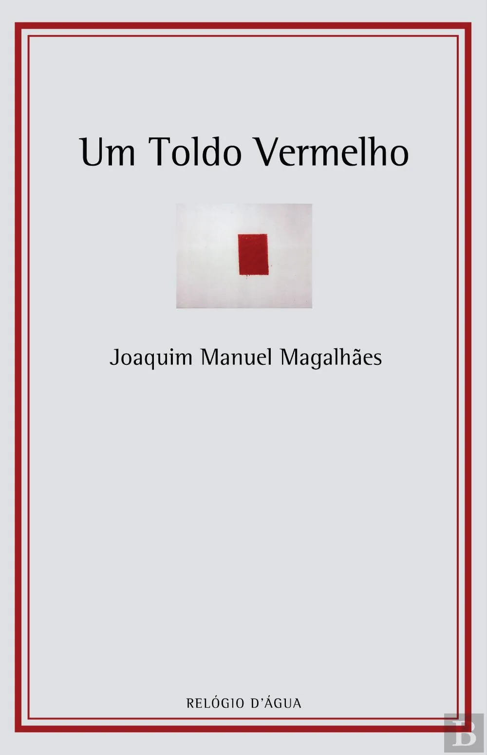 Um toldo vermelho
