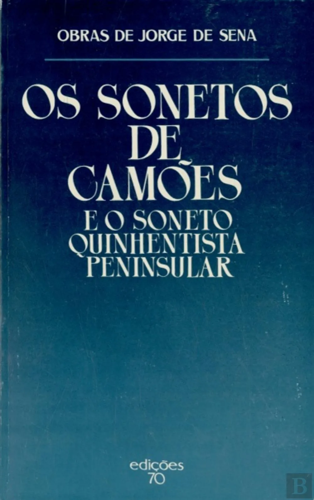 Os sonetos de Camões e o soneto quinhentista peninsular