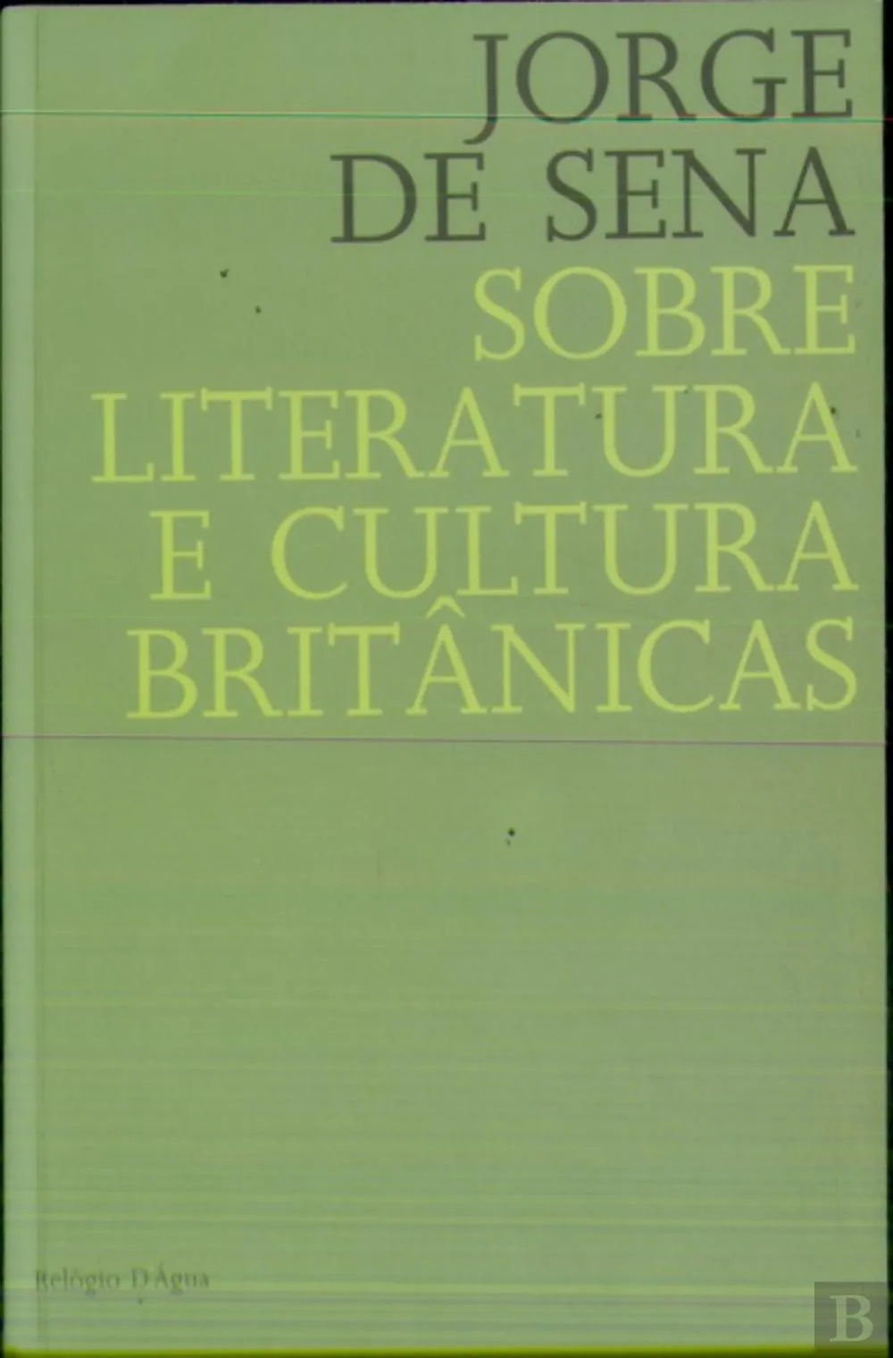 Sobre literatura e cultura britânicas 
