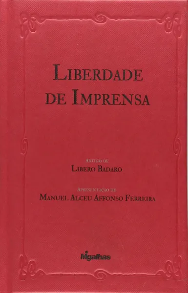 Liberdade de imprensa : lei de imprensa