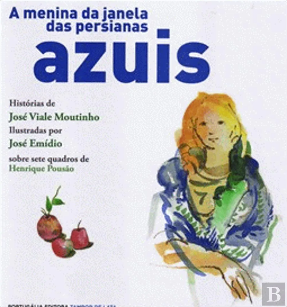 A menina da janela das persianas azuis