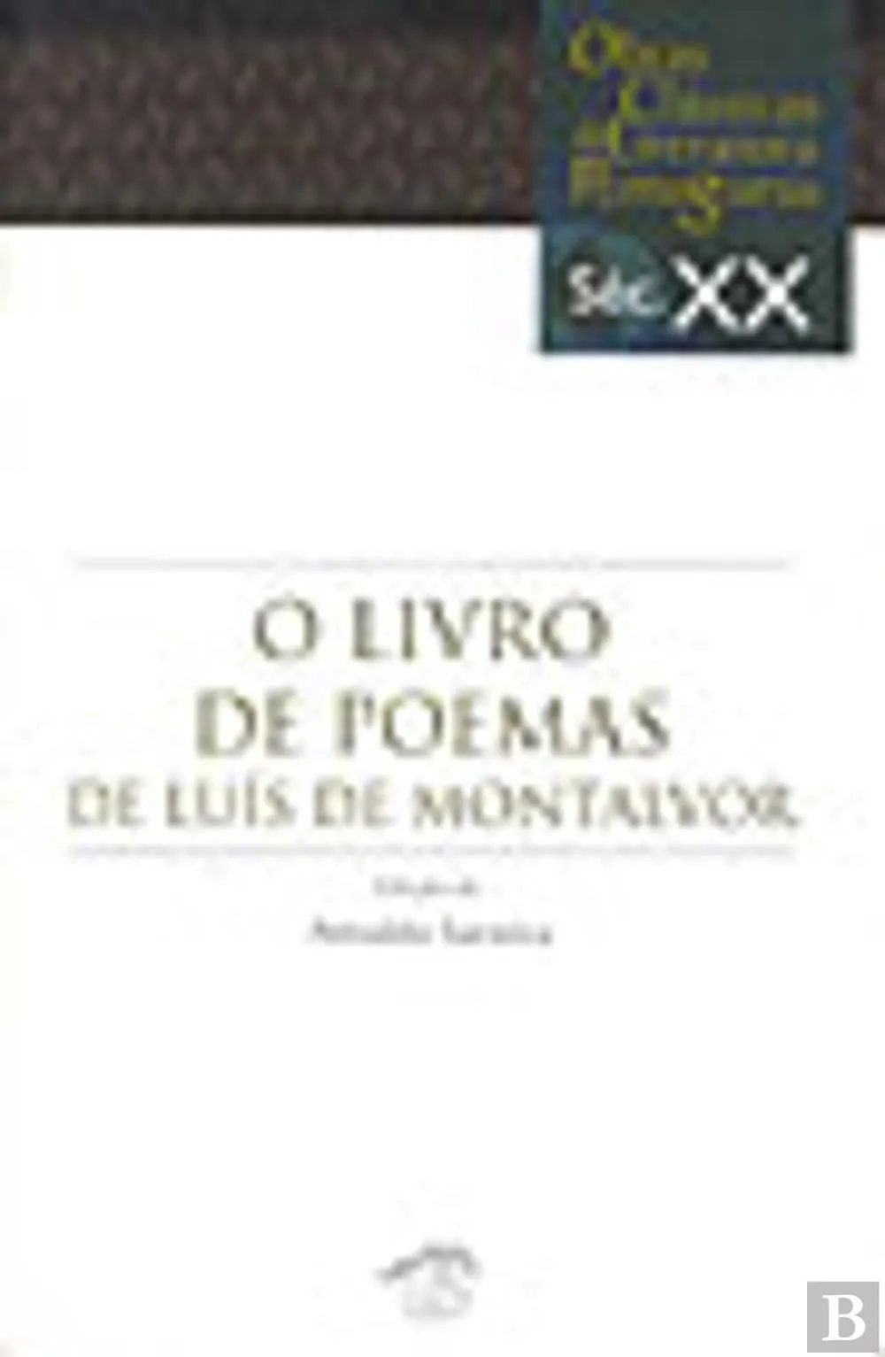 O livro de poemas de Luís de Montalvor