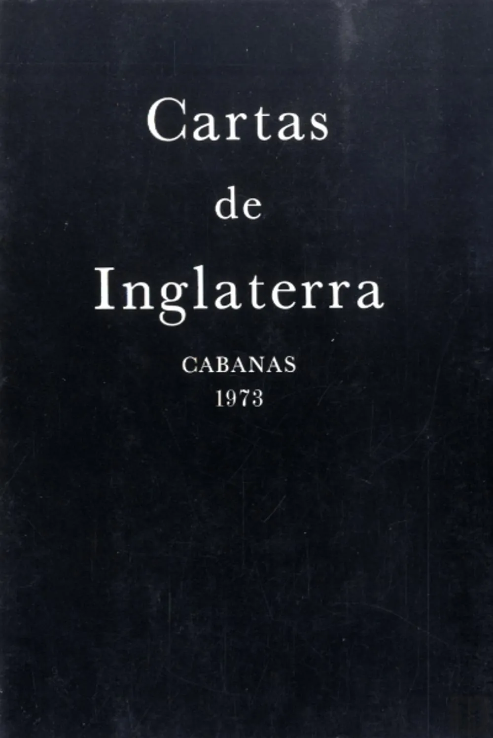 Cartas de Inglaterra
