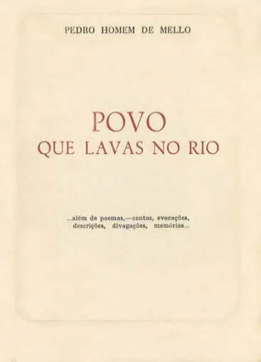Povo Que Lavas no Rio