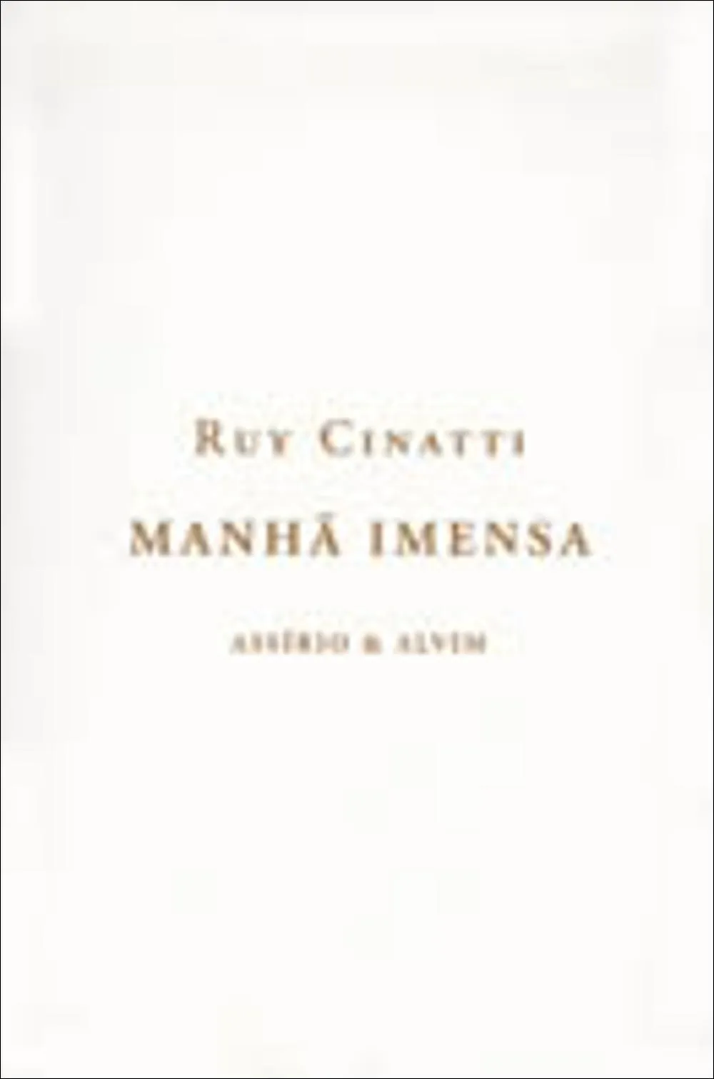 Manhã Imensa