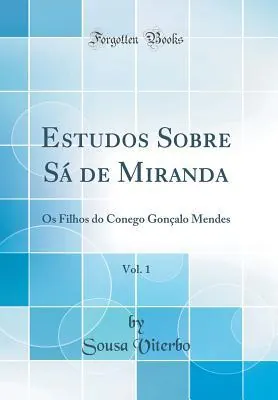 Estudos sobre Sá de Miranda