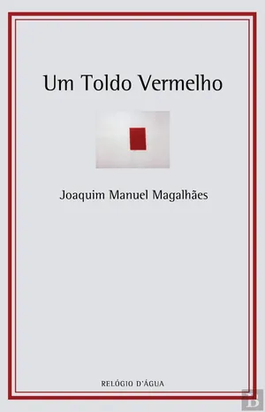 Um toldo vermelho