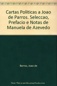 Cartas políticas a João de Barros