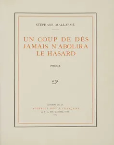 Un Coup de Dés Jamais N'Abolira le Hasard