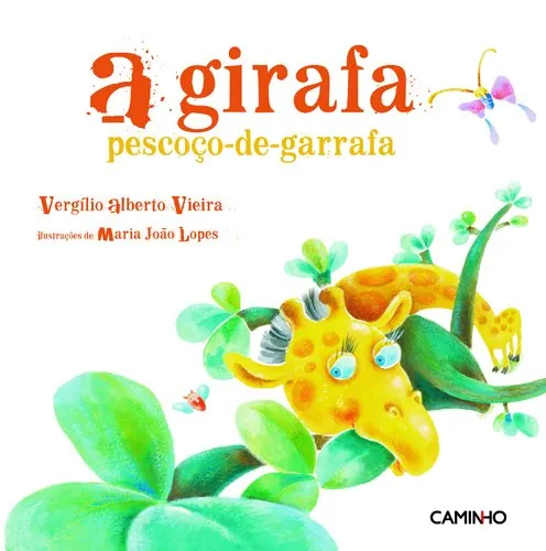 A girafa pescoço-de-garrafa
